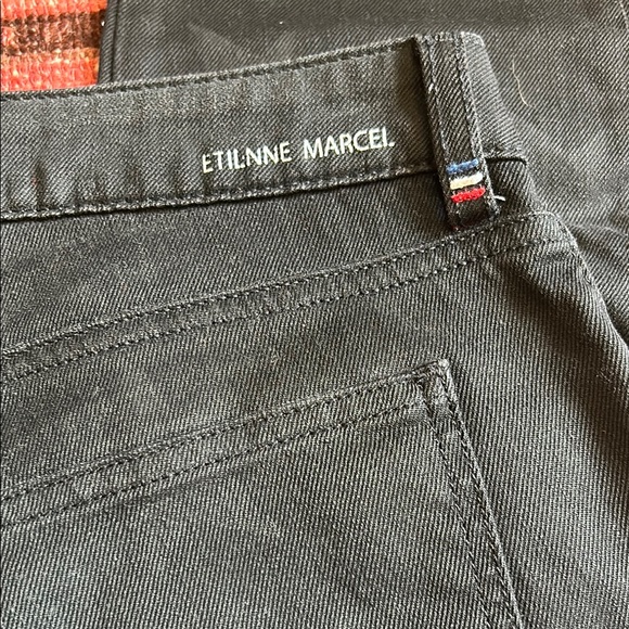 Black Denim with Stars Jeans - Picture 4 of 8